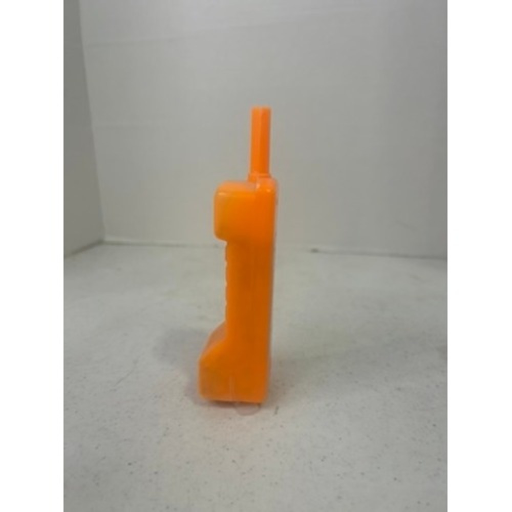 Vintage 1994 Phoney Phone Gum Filled Toy Cell Phone Orange Bee International - Picture 2 of 5